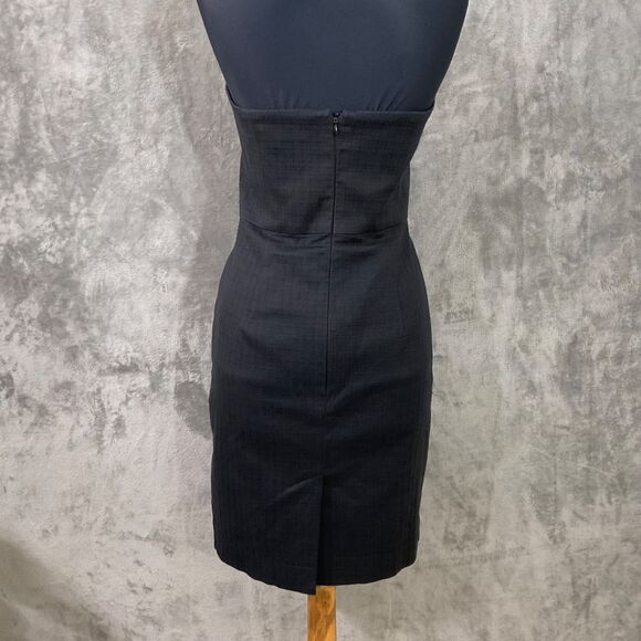 TRINA TURK WOMEN’S DRESS Size 2 Black SLEEVELESS WORK CAREER Lace lining - Picture 4 of 12